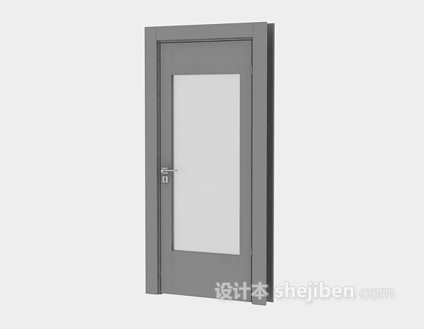 浴室门3d模型下载