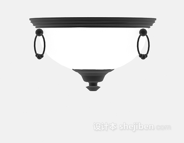 吸顶灯3d模型下载