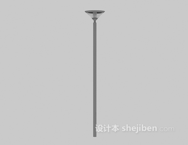路边照明灯3d模型下载