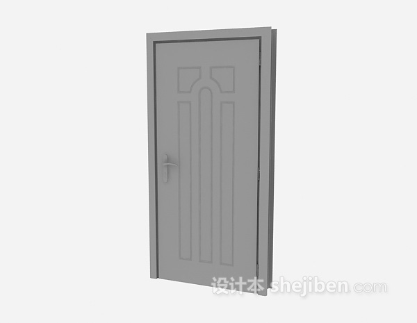 客厅门3d模型下载