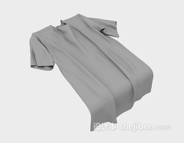 家庭休闲衣服3d模型下载