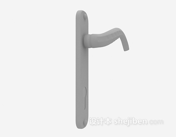 门把手免费3d模型下载