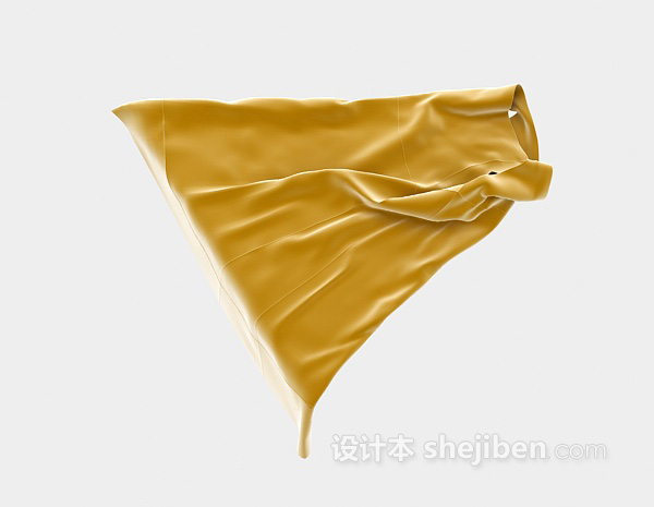 黄色衣服3d模型下载