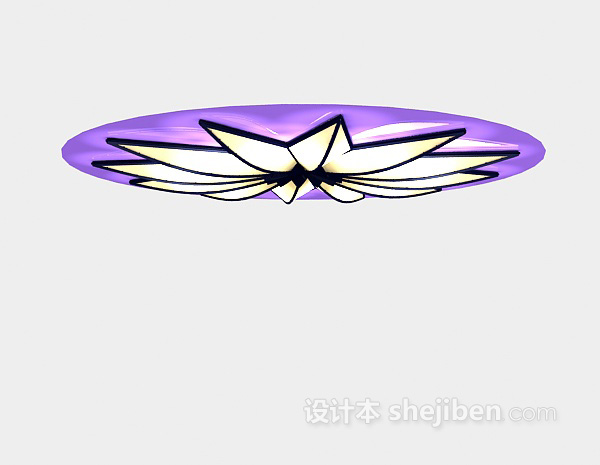 吸顶灯3d模型下载
