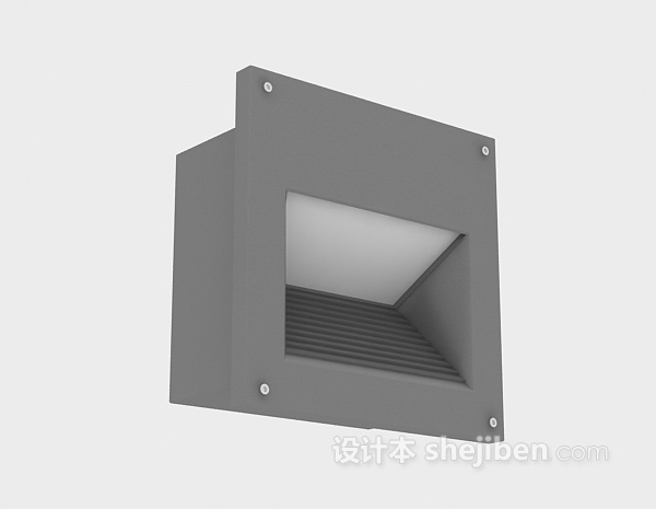 射灯3d模型下载