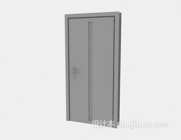 单门3d模型下载