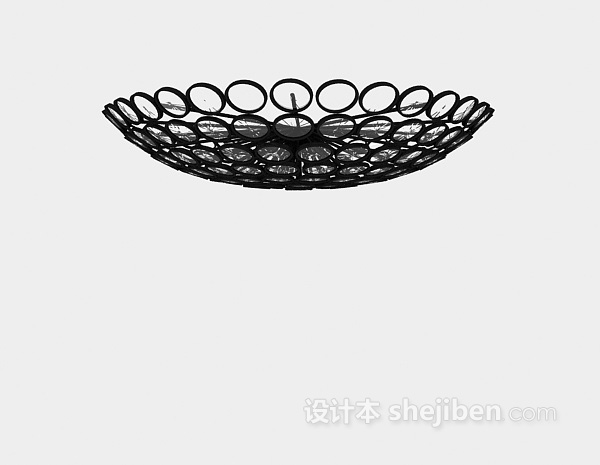 创意吸顶灯3d模型下载