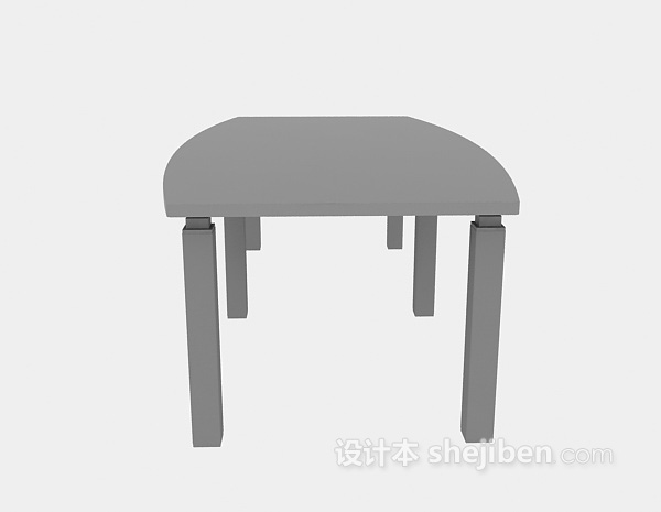 沙发凳3d模型下载