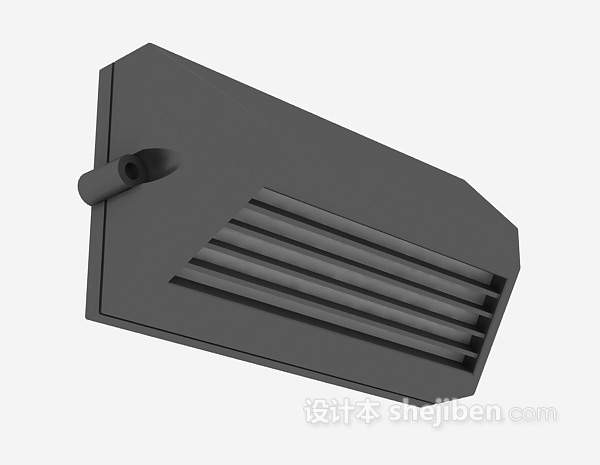 悬挂式音箱3d模型下载