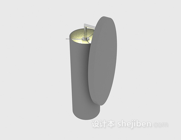 筒灯3d模型下载