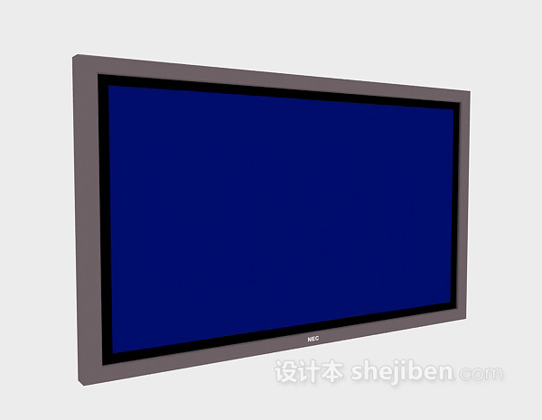 电子显示器欣赏3d模型下载
