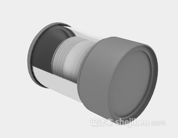 筒灯3d模型下载