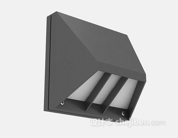 射灯3d模型下载