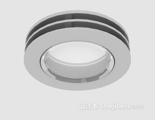 吸顶灯3d模型下载