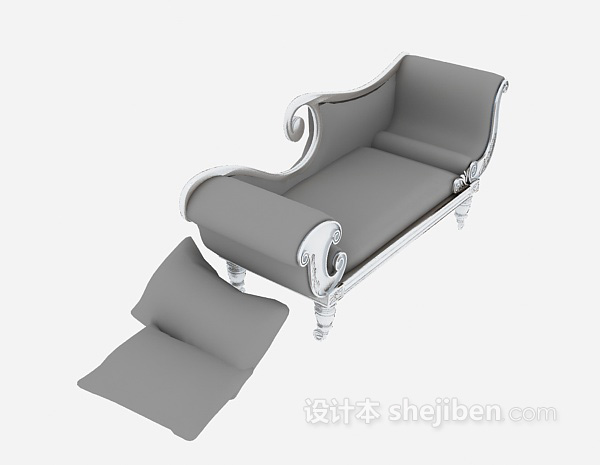 休闲沙发3d模型下载