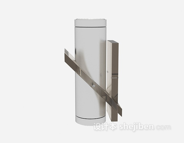 日光灯具3d模型下载