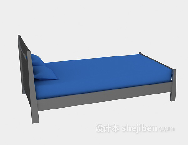 单人床推荐3d模型下载