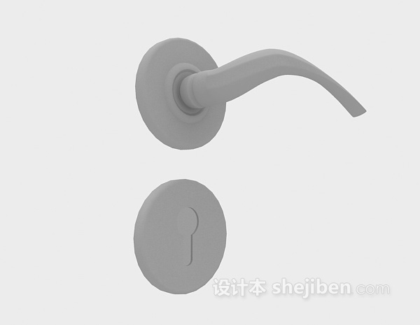 现代门锁推荐3d模型下载