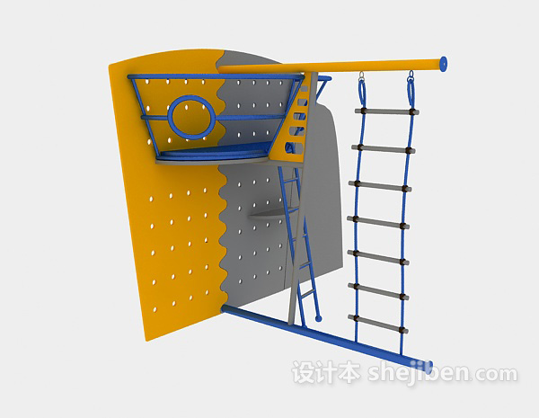 个性儿童娱乐设施3d模型下载