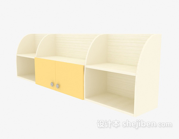 浅色厨房壁柜3d模型下载
