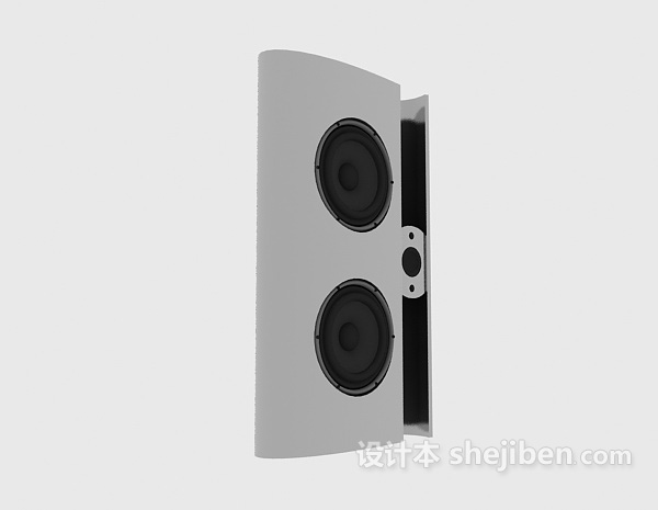普通音箱3d模型下载