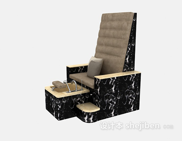 按摩椅组合3d模型下载