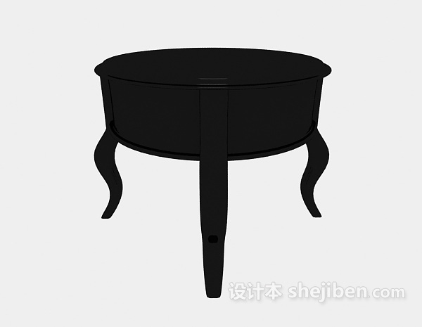 欧式摆设品放置架3d模型下载
