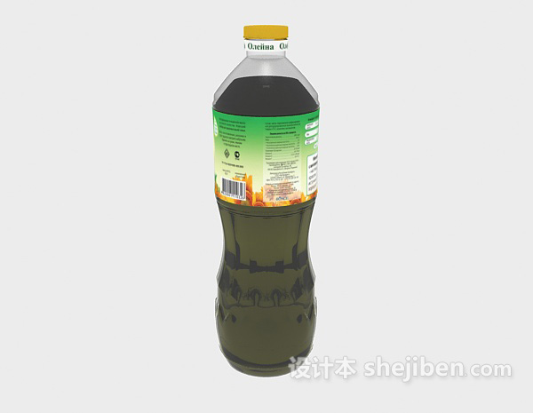 瓶装饮料3d模型下载