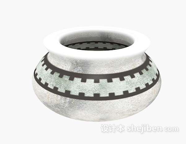 陶艺品3d模型下载