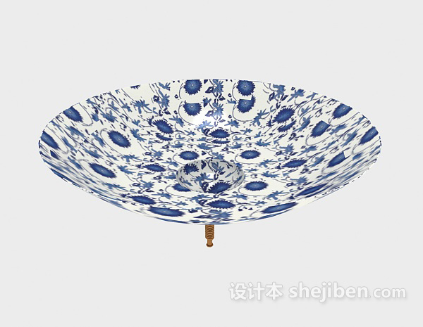 瓷器碗摆设品3d模型下载