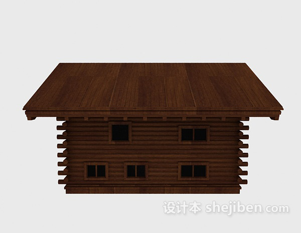 两层楼房3d模型下载