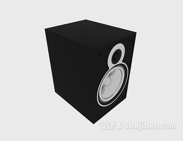 家庭音箱3d模型下载