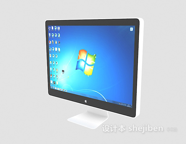 电脑桌面3d模型下载