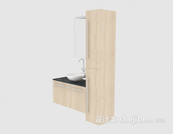 洗脸池3d模型下载