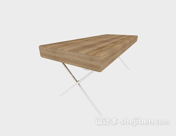 现代原木椅3d模型下载