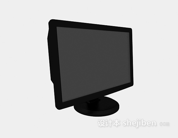 传统电脑显示屏3d模型下载