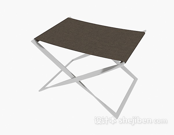 简便折叠椅3d模型下载