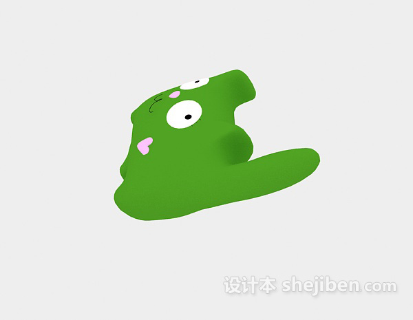 个性抱枕3d模型下载