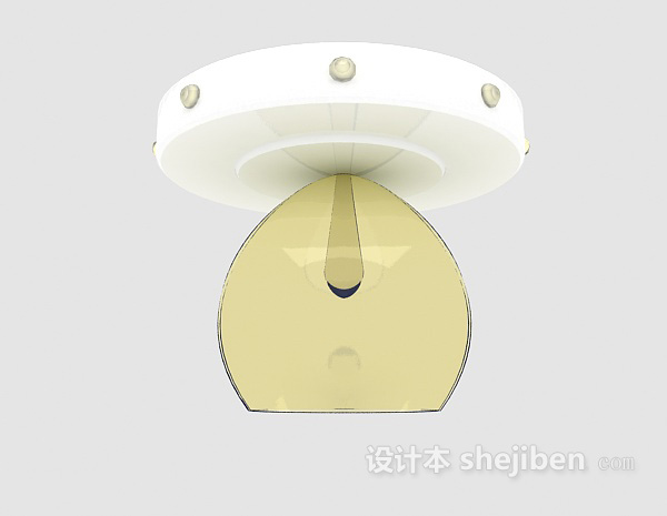 创意射灯3d模型下载