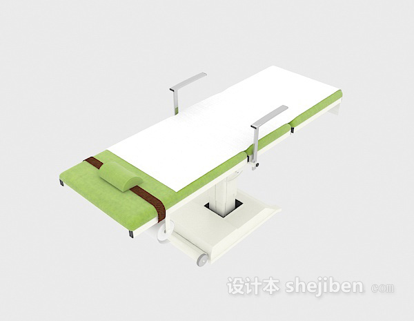 救护推床3d模型下载