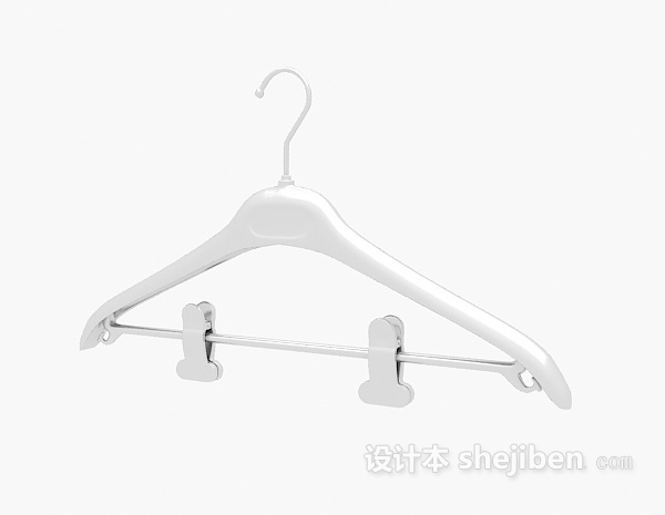 日用衣架3d模型下载
