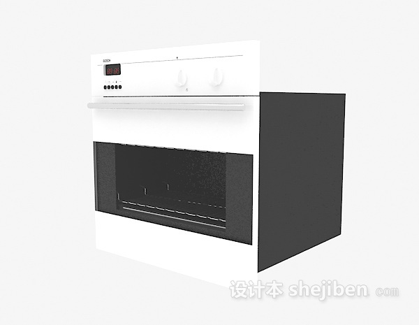 手动调节微波炉3d模型下载