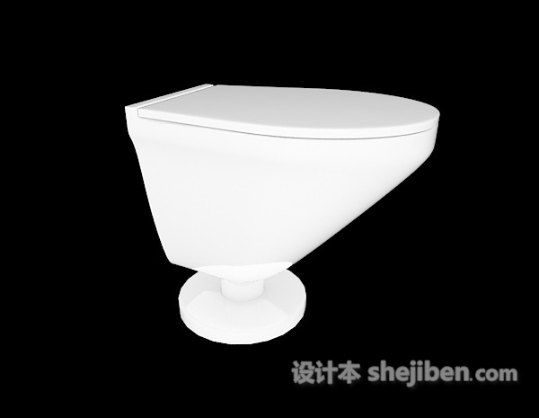 家居小便器3d模型下载