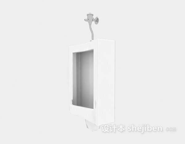 男厕所小便器3d模型下载