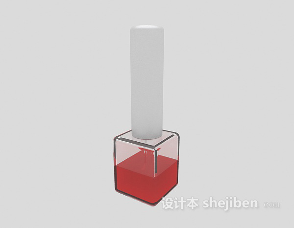 指甲油如用品3d模型下载