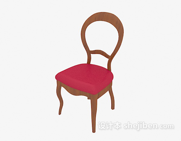 宴会餐椅3d模型下载