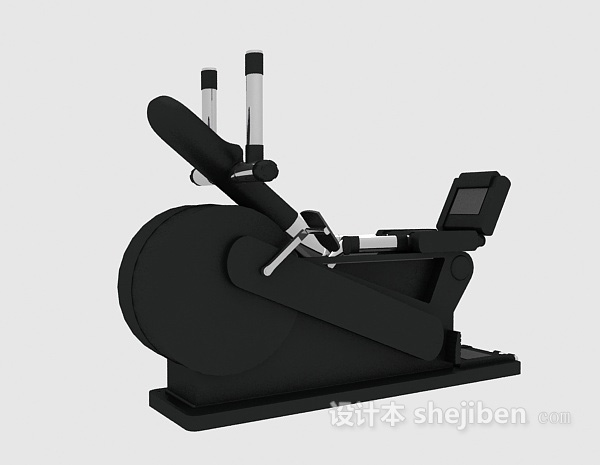 健身房器材3d模型下载