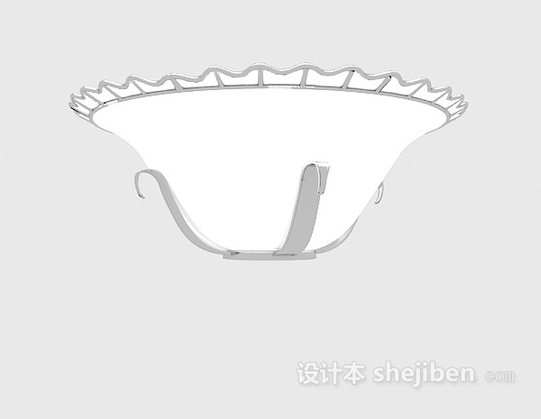 普通家居吸顶灯3d模型下载