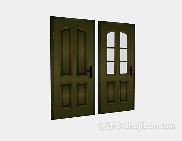 门3d模型下载