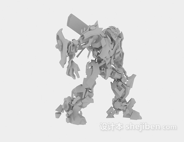 变形金刚3d模型下载